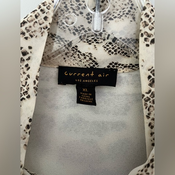 Current Air Leopard Print Necktie Dress - Picture 7 of 8